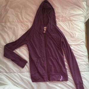 Purple hoodie